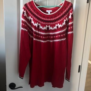 Scotty dog sweater